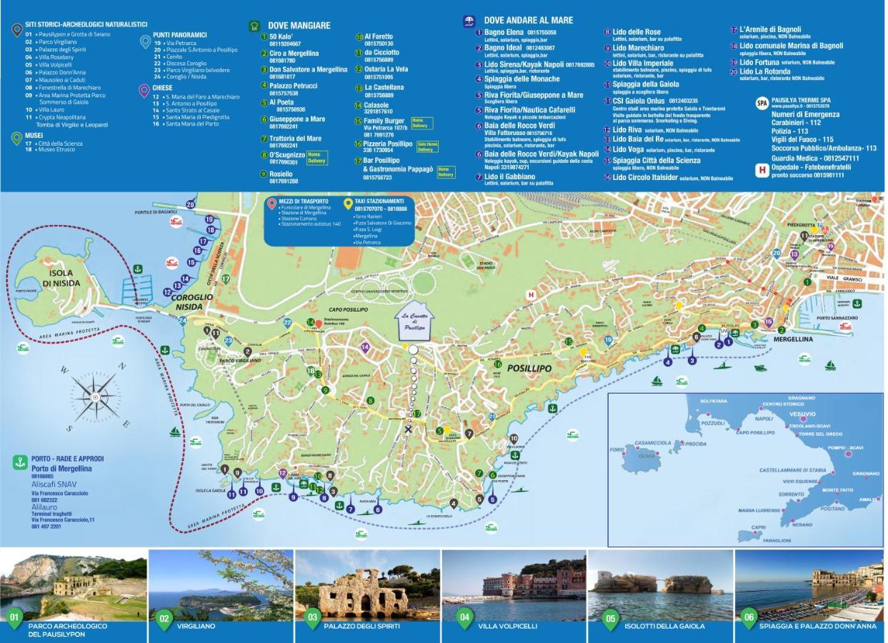 La Casetta Di Posillipo Napels Buitenkant foto